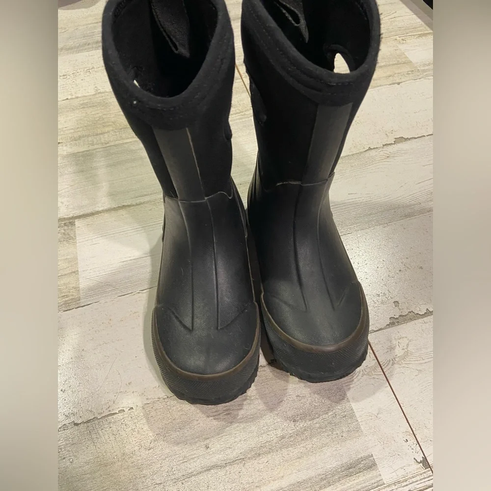 Lincoln Outfitters Kid's Black Waterproof Bayou II Boots 13
